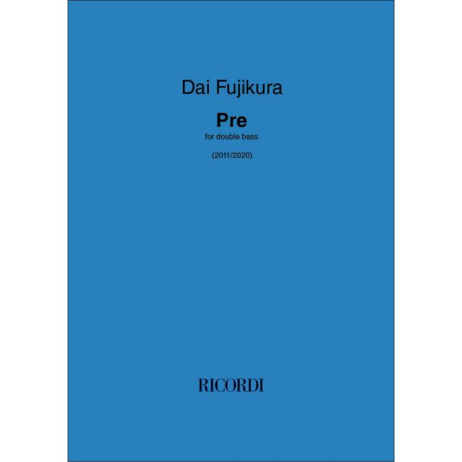 Fujikura, Dai - Pre