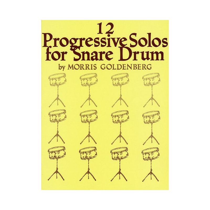 Goldenberg, Morris - 12 Progressive Solos for Snare Drum
