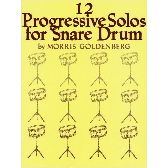 Goldenberg, Morris - 12 Progressive Solos for Snare Drum