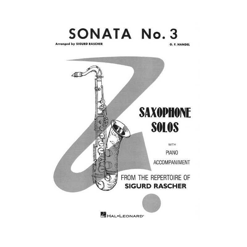 Handel, George Frideric - Sonata No.3 (Alto saxophone and piano)