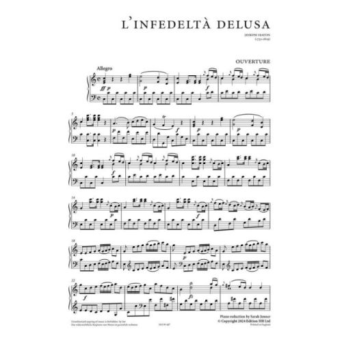 Haydn, Joseph - L'infedeltà delusa Hob. XXVIII:5