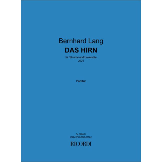 Lang, Bernhard - Das Hirn