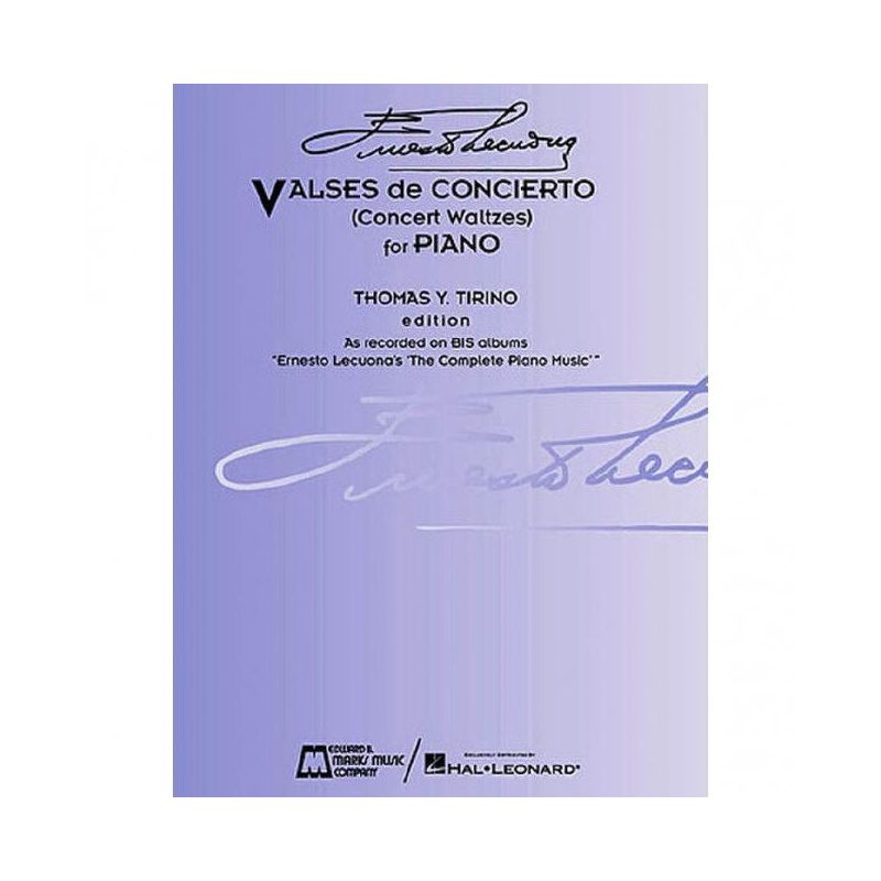 Lecuona, Ernesto - Valses de Concierto (piano)