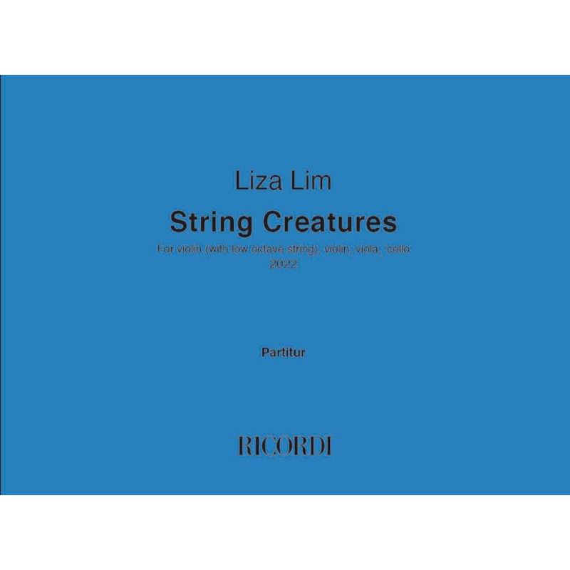 Lim, Liza - String Creatures
