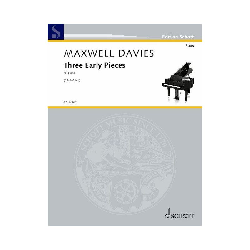Maxwell Davies, Sir Peter - Three Early Pieces