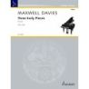 Maxwell Davies, Sir Peter - Three Early Pieces