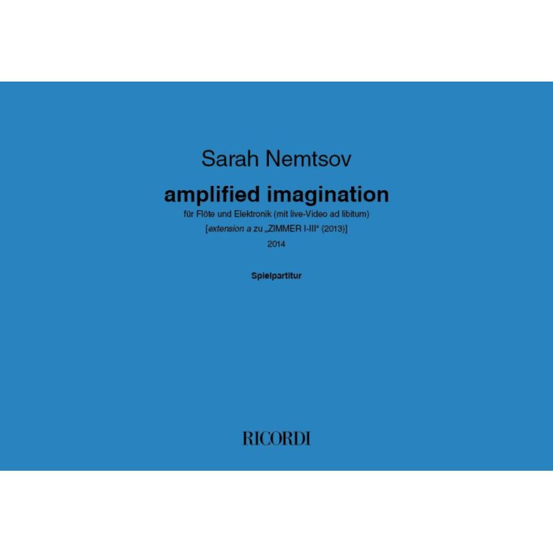 Nemtsov, Sarah - amplified imagination