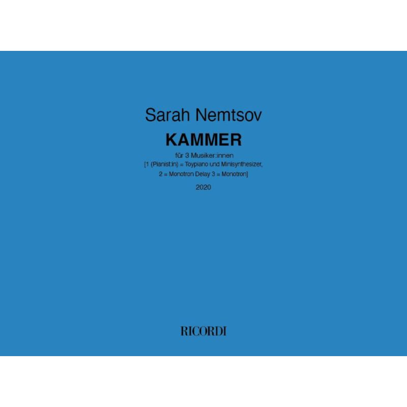 Nemtsov, Sarah - Kammer