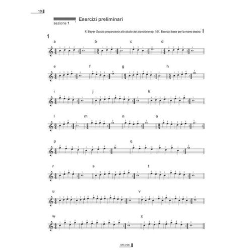 Pratica e lettura pianistica - Volume 1