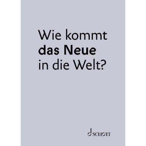 Wie kommt das Neue in die...