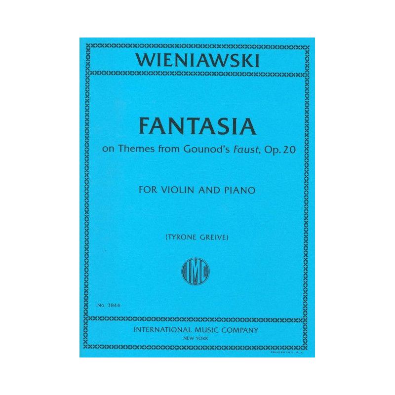 Wieniawski, Henryk - Fantasia op. 20