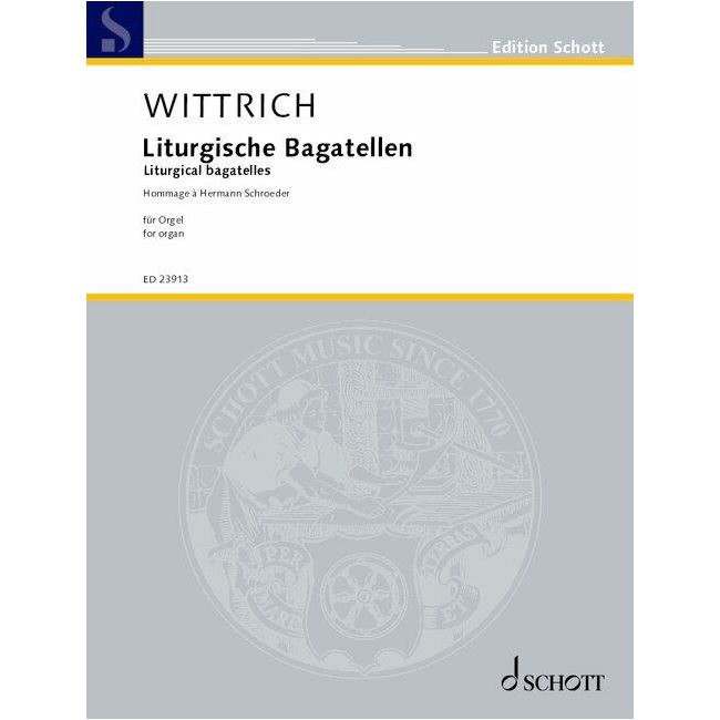 Wittrich, Peter - Liturgical bagatelles