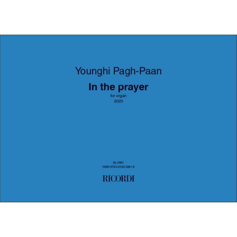 Younghi Pagh-Paan - In the Prayer