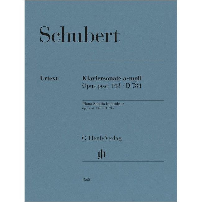 Schubert, Franz - Piano Sonata a minor op. post. 143 D 784