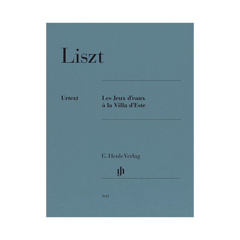 Liszt, Franz - Les Jeux d'eaux à la Villa d'Este