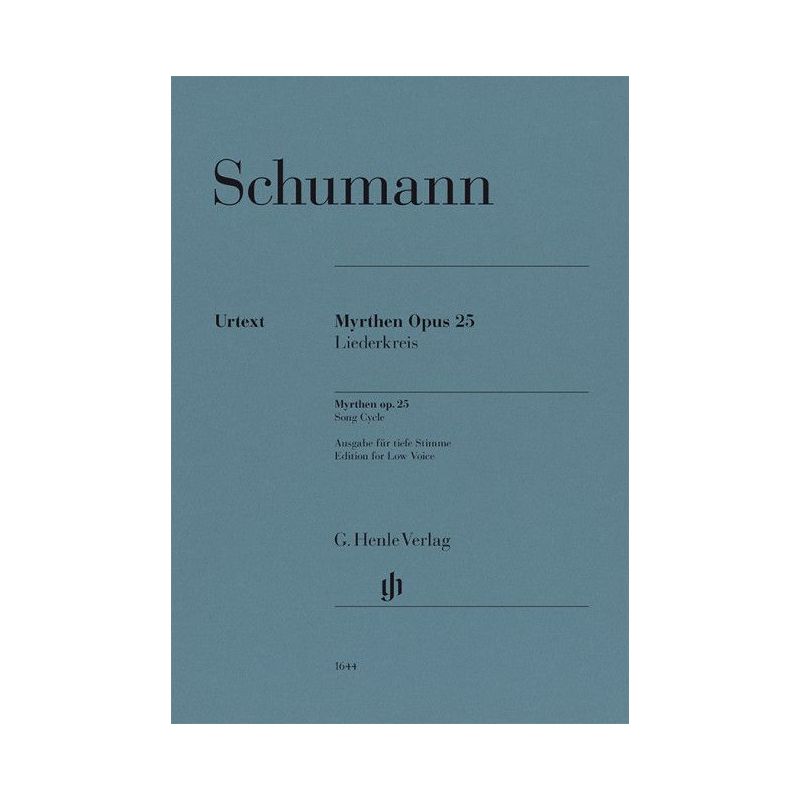 Schumann, Robert - Myrthen op. 25 op. 25