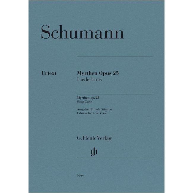 Schumann, Robert - Myrthen op. 25 op. 25