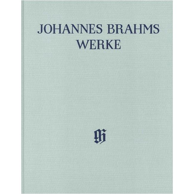 Brahms, Johannes - Songs with Piano accompaniment op. 103–121