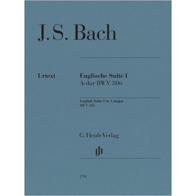 Bach, Johann Sebastian - English Suite 1 BWV 806
