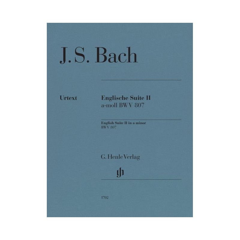 Bach, Johann Sebastian - English Suite 2 BWV 807