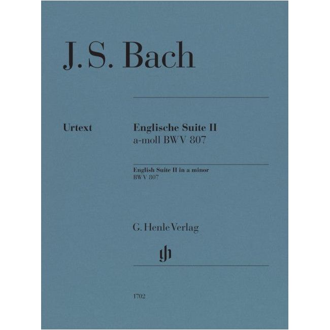 Bach, Johann Sebastian - English Suite 2 BWV 807