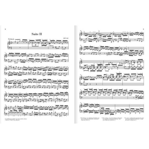 Bach, Johann Sebastian - English Suite 2 BWV 807