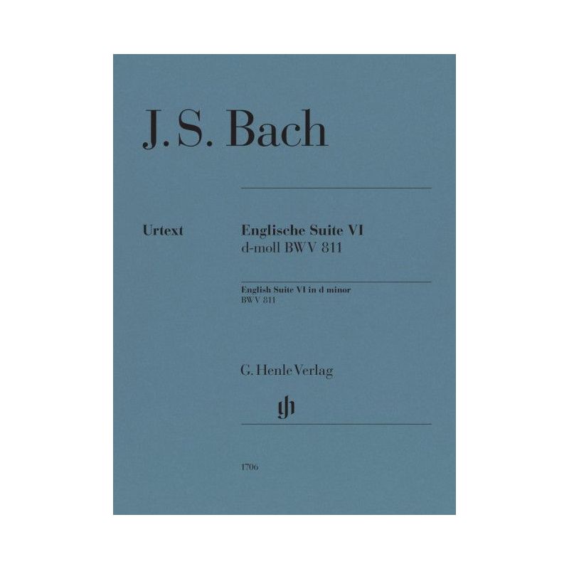 Bach, Johann Sebastian - English Suite 6 BWV 811