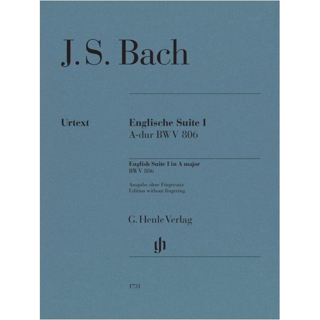 Bach, Johann Sebastian - English Suite 1 BWV 806