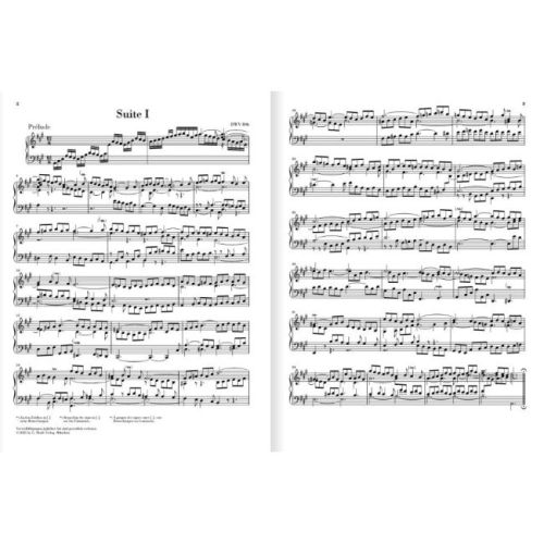 Bach, Johann Sebastian - English Suite 1 BWV 806