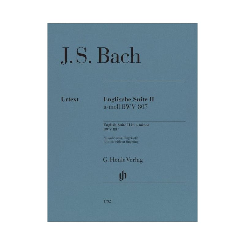 Bach, Johann Sebastian - English Suite 2 BWV 807