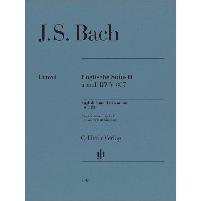 Bach, Johann Sebastian - English Suite 2 BWV 807