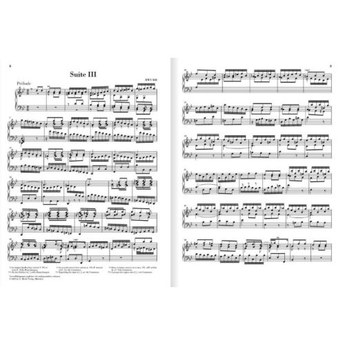 Bach, Johann Sebastian - English Suite 3 BWV 808