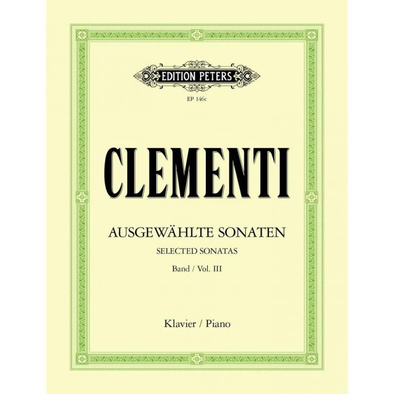 Clementi, Muzio - 24 Sonatas Vol.3