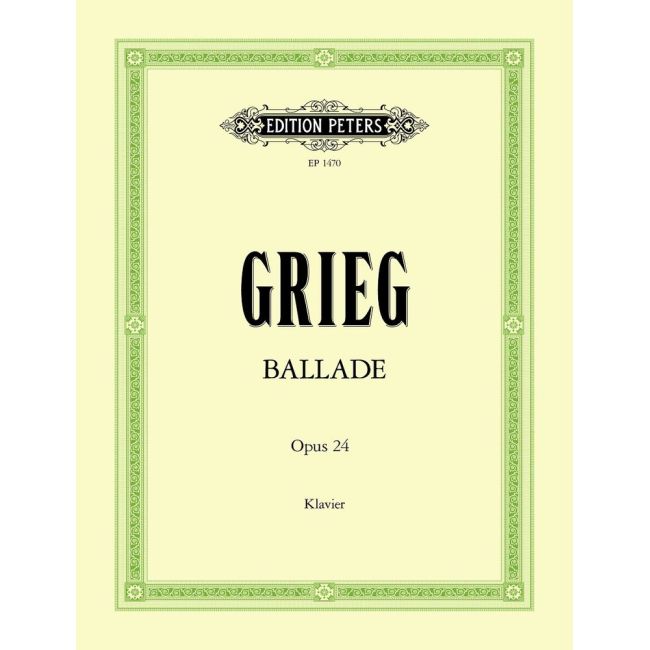 Grieg, Edvard - Ballade in G minor Op.24