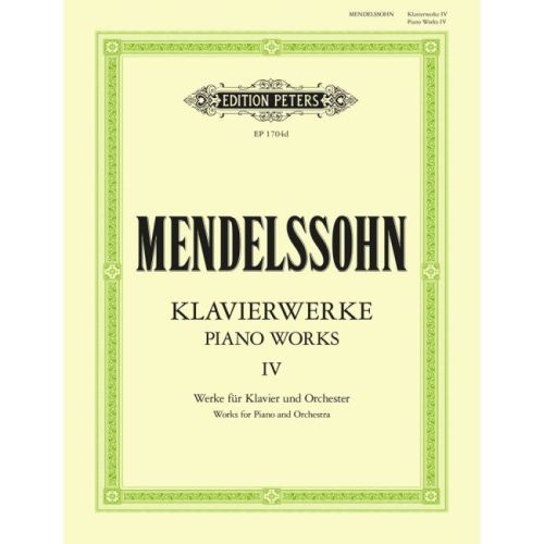 Mendelssohn, Felix - Complete Piano Works Vol.4