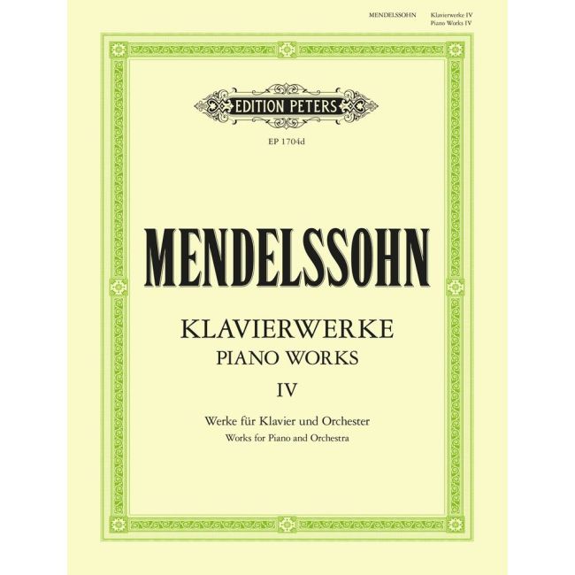 Mendelssohn, Felix - Complete Piano Works Vol.4