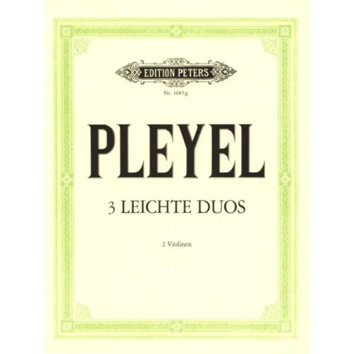 Pleyel, Ignaz Joseph - 3...