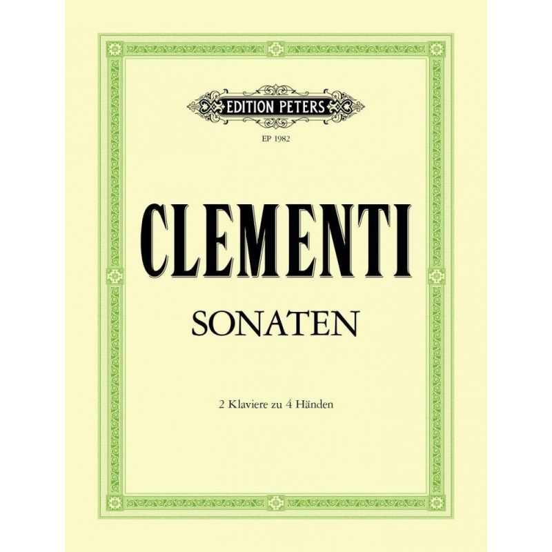 Clementi, Muzio - 2 Sonatas in b flat, original