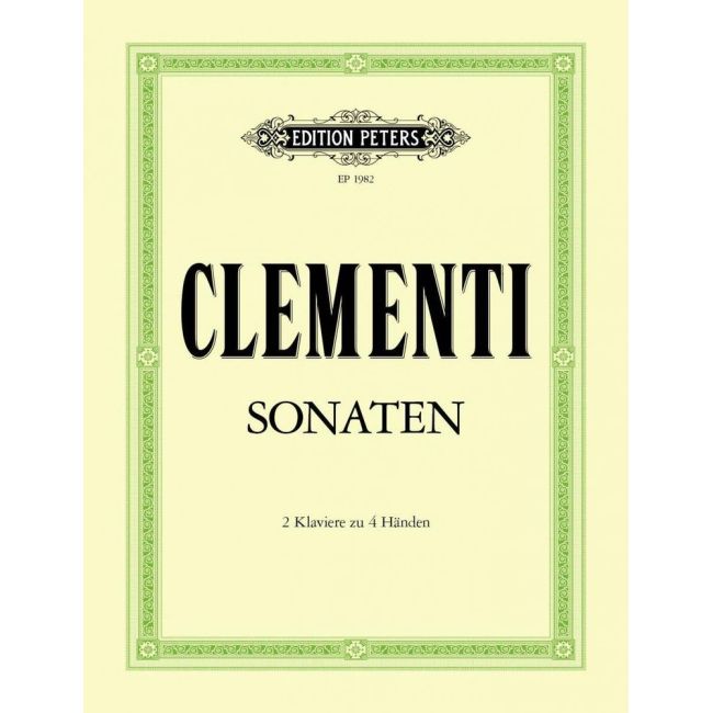 Clementi, Muzio - 2 Sonatas in b flat, original