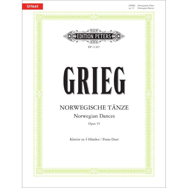Grieg, Edvard - Norwegian Dances Op.35 Nos.1–4