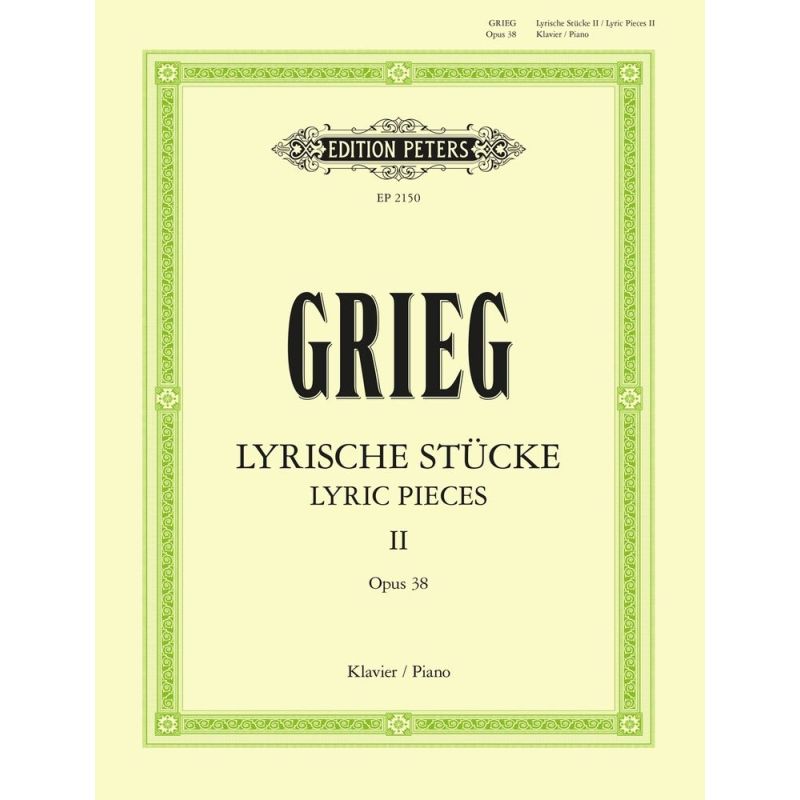 Grieg, Edvard - Lyric Pieces Book 2 Op.38