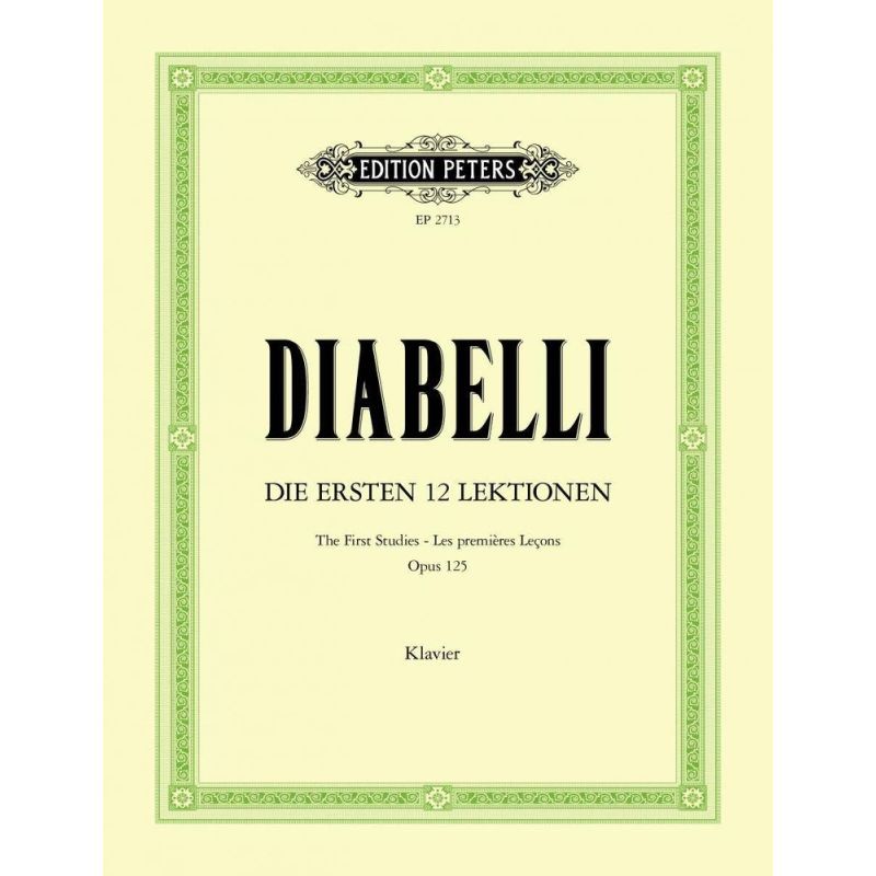 Diabelli, Anton - First Studies Op.125