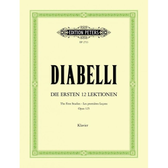 Diabelli, Anton - First Studies Op.125