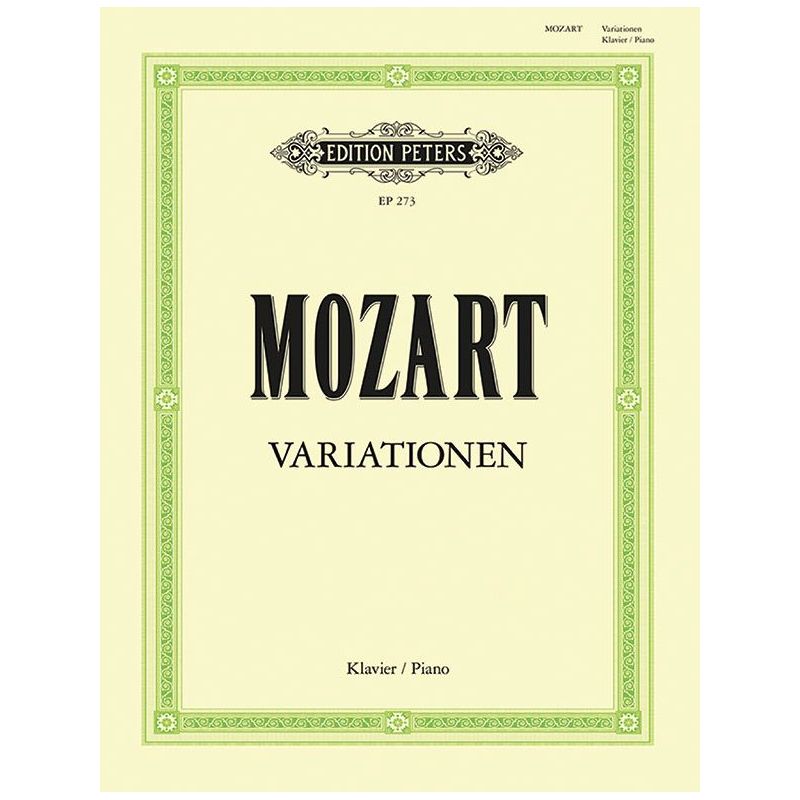 Mozart, Wolfgang Amadeus - Variations, complete
