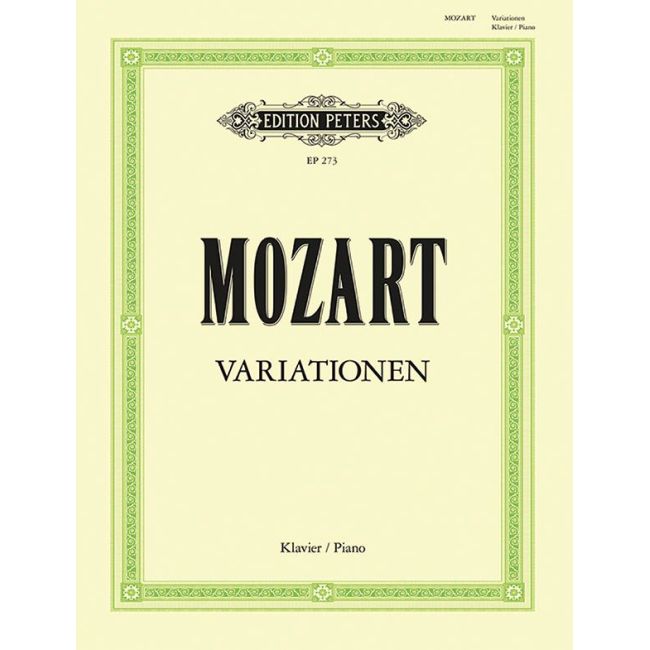 Mozart, Wolfgang Amadeus - Variations, complete