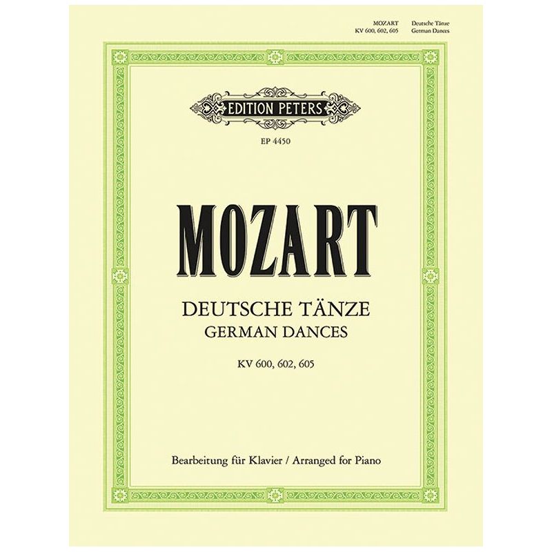 Mozart, Wolfgang Amadeus - German Dances