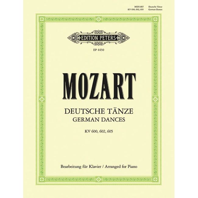 Mozart, Wolfgang Amadeus - German Dances