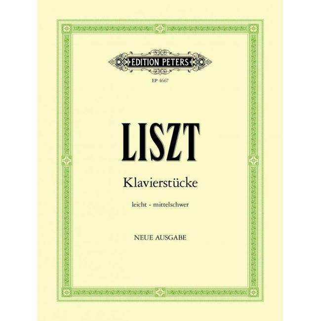 Liszt, Franz - Selected Piano Pieces