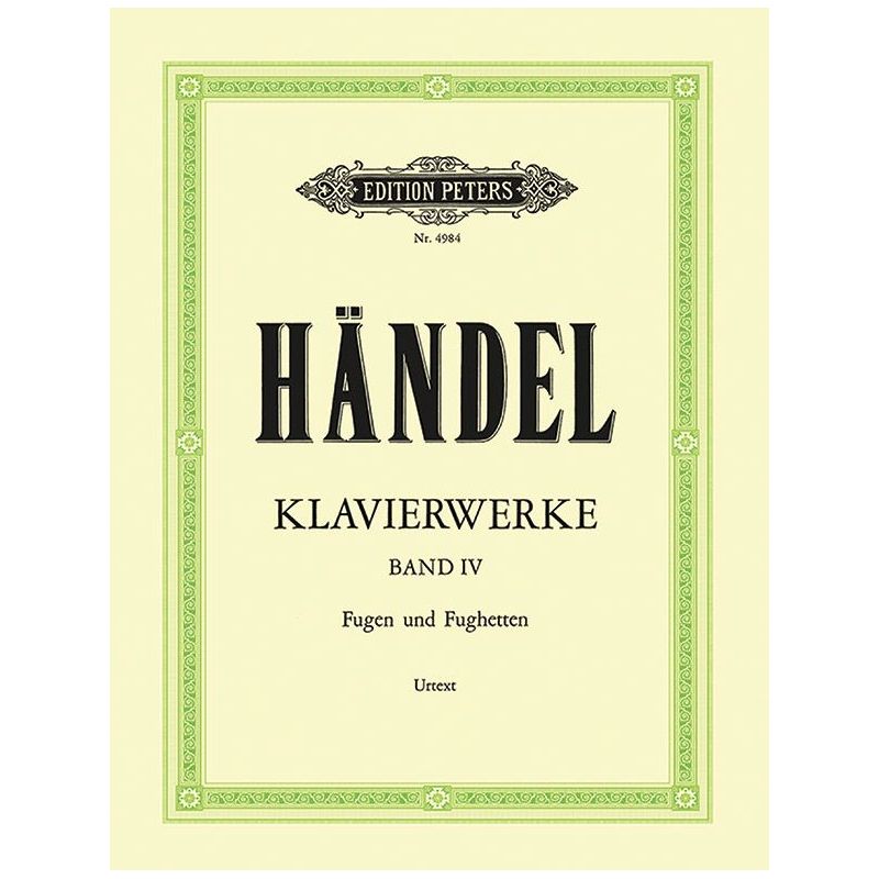 Handel, George Friederich - Keyboard Works Vol.4