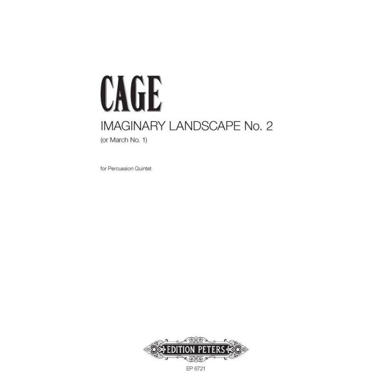 Cage, John - Imaginary Landscape No. 2 (March No. 1)
